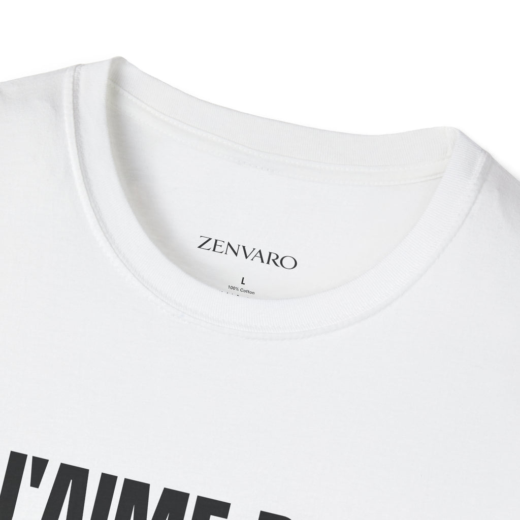 T-Shirt "J'aime pas fumer mais une pipe je ne dis pas non"