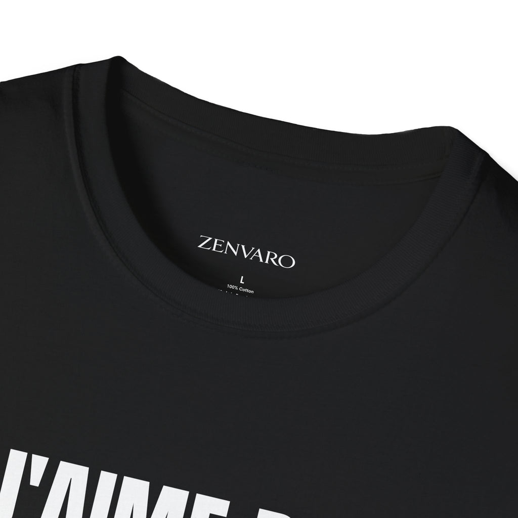 T-Shirt "J'aime pas fumer mais une pipe je ne dis pas non"