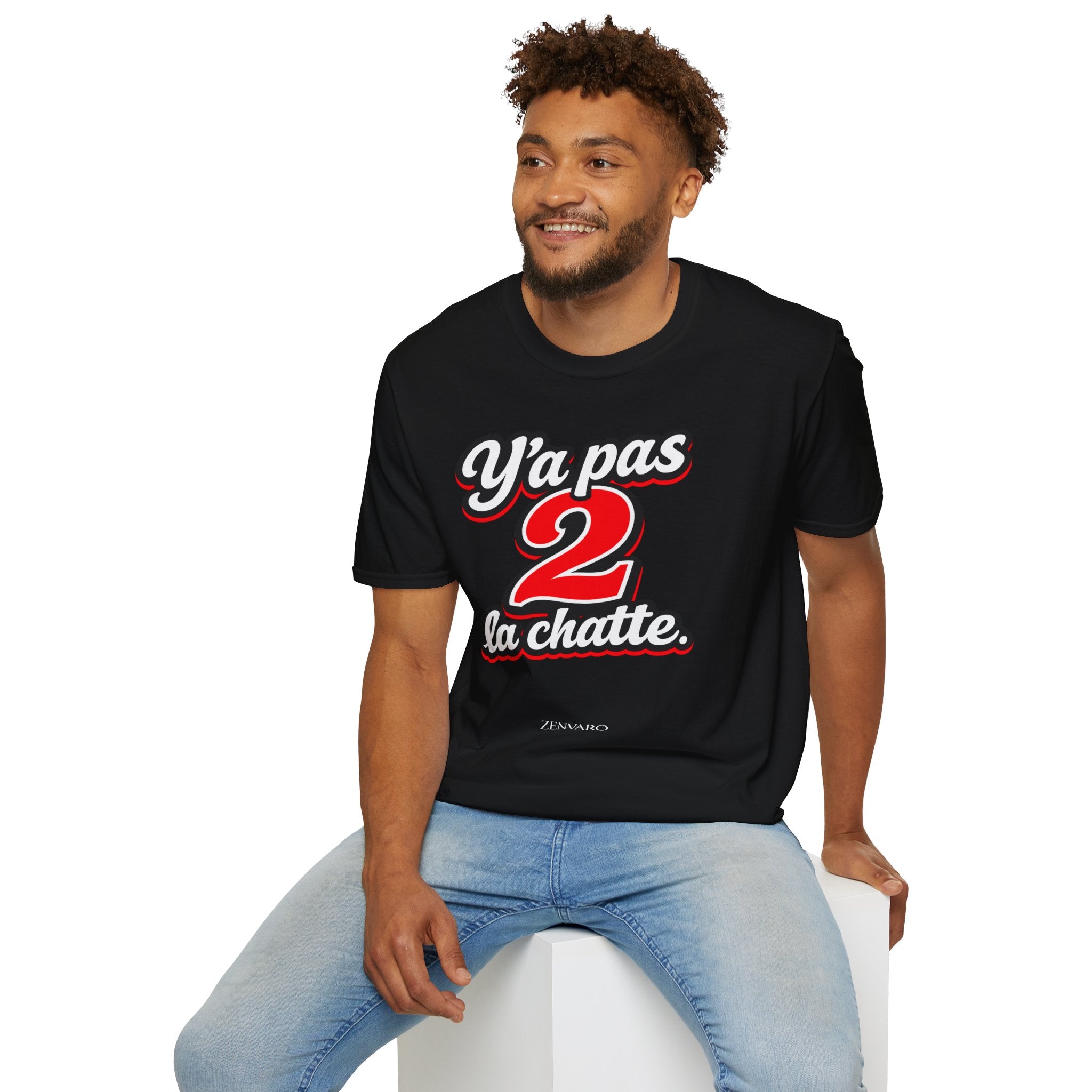T-Shirt "Y'a pas 2 la chatte."